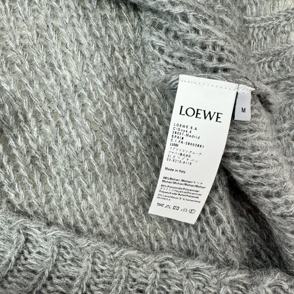 Loewe Anagram open-knit mohair-blend sweater - Picture 13 of 13